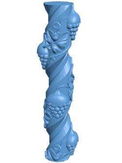 Column pattern T0010265 download free stl files 3d model for CNC wood carving
