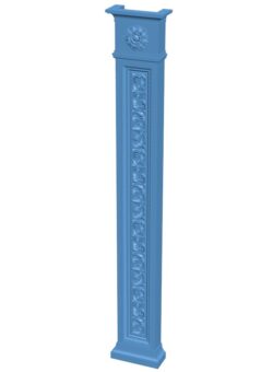 Column pattern T0010383 download free stl files 3d model for CNC wood carving