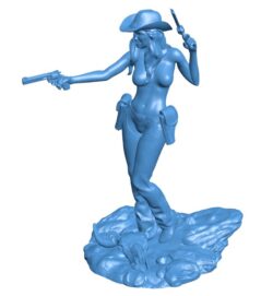 Cowgirl B0011466 3d model file for 3d printer
