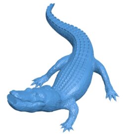 Crocodile B0011256 3d model file for 3d printer
