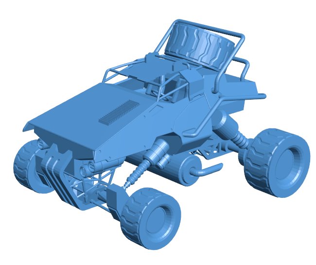Desert buggy - spost B0011446 3d model file for 3d printer
