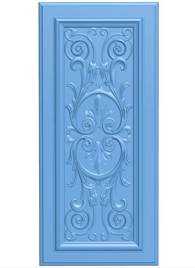 Door frame pattern T0010269 download free stl files 3d model for CNC wood carving