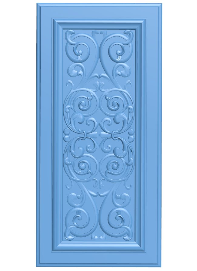 Door frame pattern T0010307 download free stl files 3d model for CNC wood carving