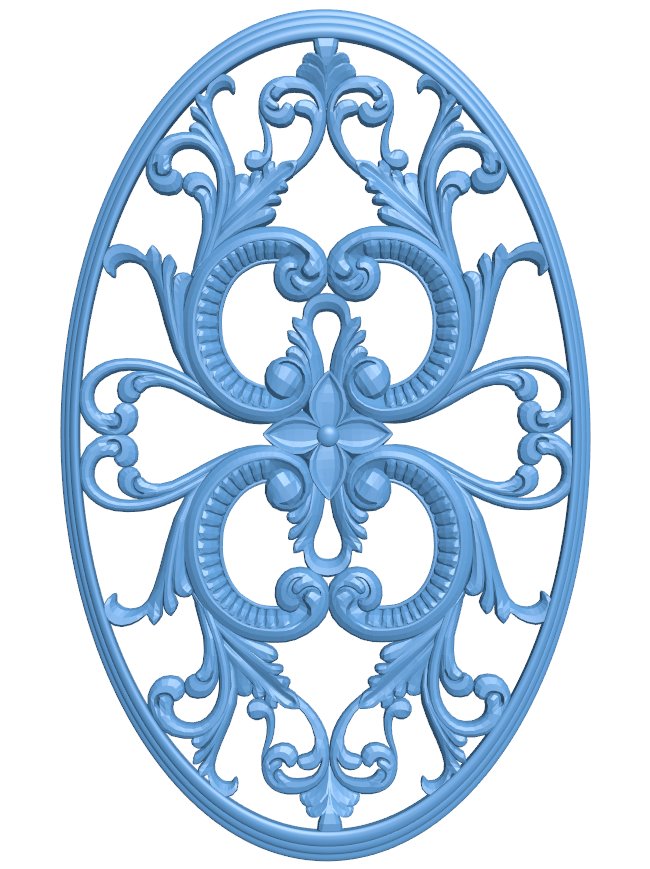 Door frame pattern T0010471 download free stl files 3d model for CNC wood carving