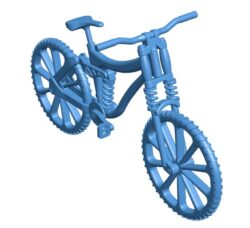 Downhill bike dual suspension B0011248 3d model file for 3d printer