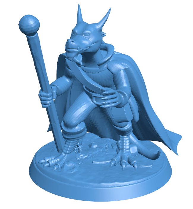 Dragon mage B0011366 3d model file for 3d printer