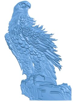 Eagle T0010473 download free stl files 3d model for CNC wood carving