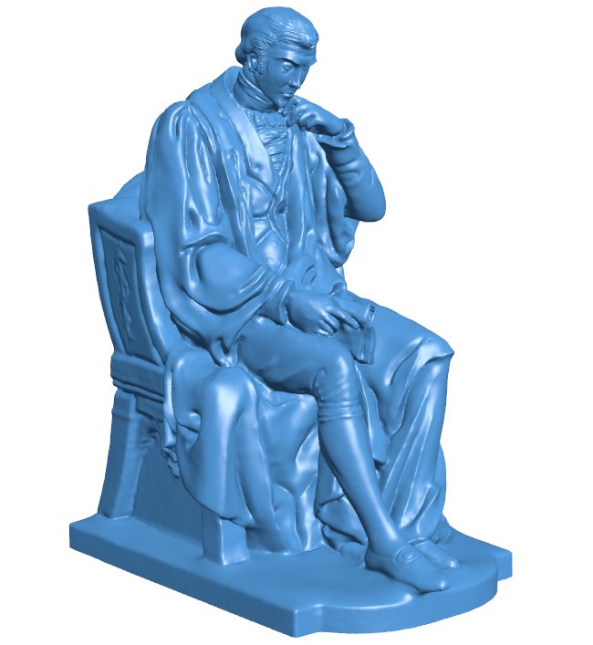 Edward Jenner B0011412 3d model file for 3d printer