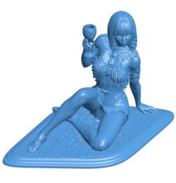 Egyptian queen B0011356 3d model file for 3d printer
