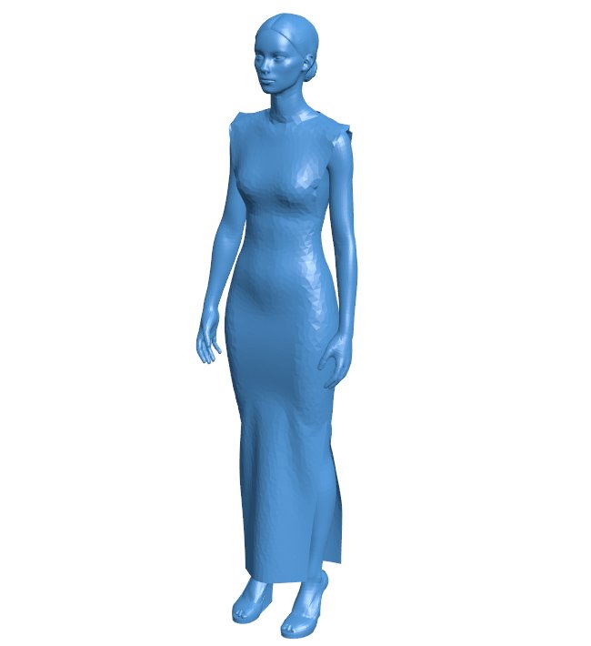 Fashion model B0011488 3d model file for 3d printer