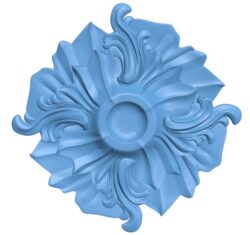 Flower pattern T0010310 download free stl files 3d model for CNC wood carving