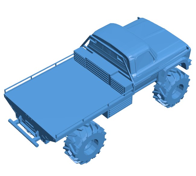 Ford bronco - truck B0011330 3d model file for 3d printer
