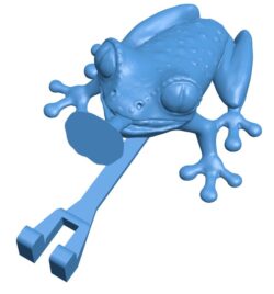 Frog holder B0011246 3d model file for 3d printer