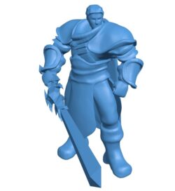 Garen in-game sketch B0011347 3d model file for 3d printer