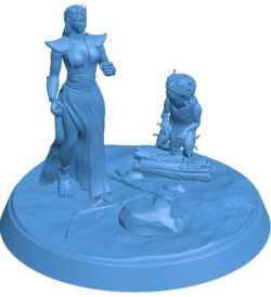 Goddess of war B0011508 3d model file for 3d printer