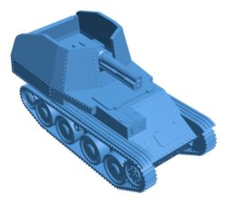 Grille Ausf M – tank B0011479 3d model file for 3d printer