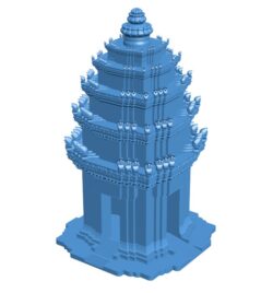 Independence Monument – Phnom Penh, Cambodia B0011344 3d model file for 3d printer
