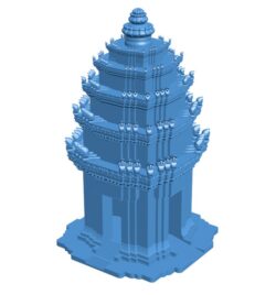 Independence Monument – Phnom Penh, Cambodia B0011344 3d model file for 3d printer