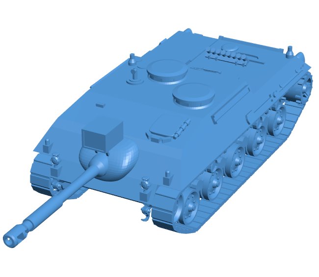 Kanonenjagdpanzer B0011518 3d model file for 3d printer
