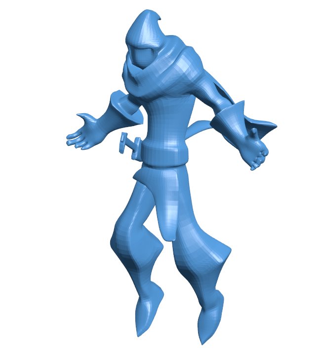 Malzahar in-game sketch B0011346 3d model file for 3d printer