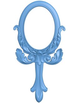 Mirror frame pattern T0010405 download free stl files 3d model for CNC wood carving