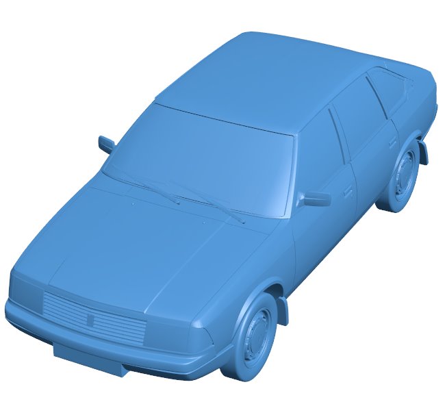 Moskvich 2141 car B0011448 3d model file for 3d printer