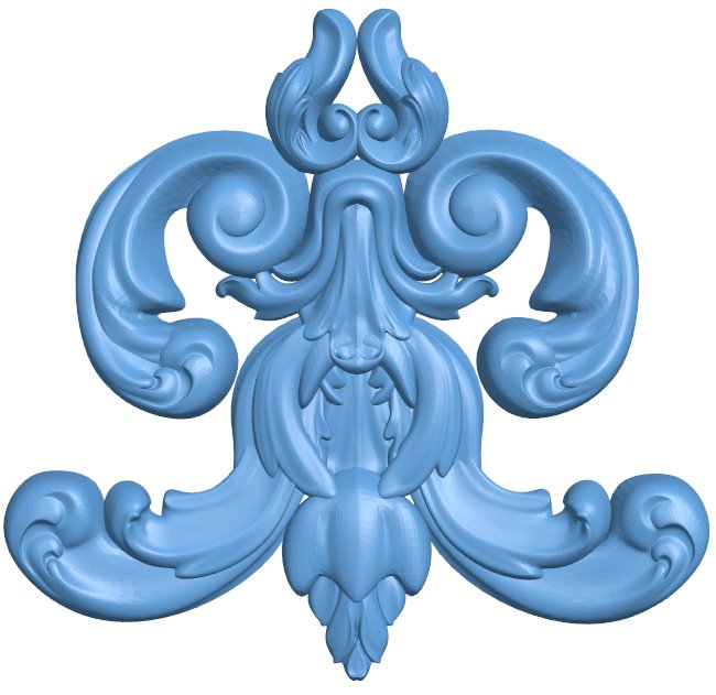 Pattern decor design T0010130 download free stl files 3d model for CNC wood carving