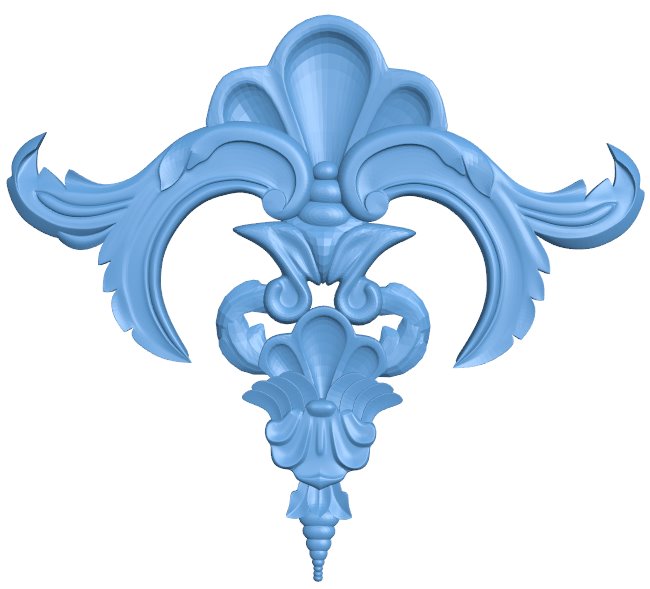 Pattern decor design T0010416 download free stl files 3d model for CNC wood carving