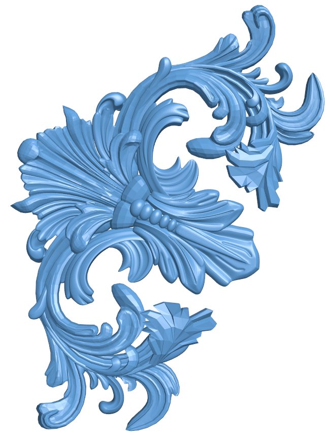 Pattern decor design T0010456 download free stl files 3d model for CNC wood carving