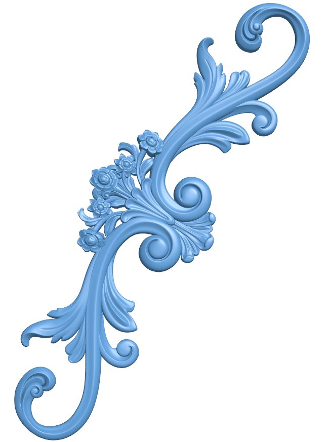 Pattern decor design T0010486 download free stl files 3d model for CNC wood carving