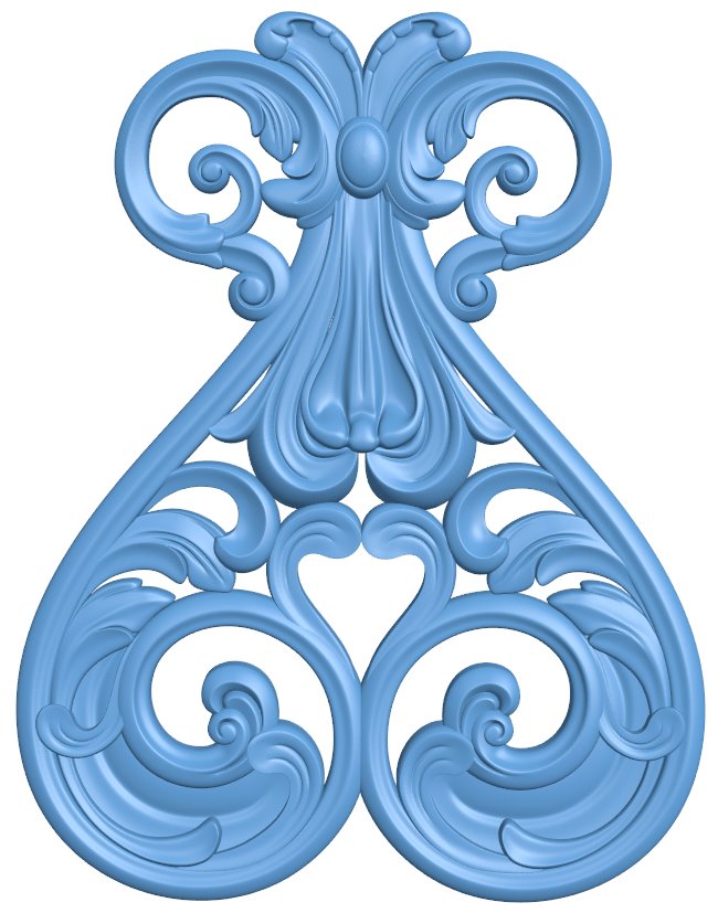 Pattern decor design T0010598 download free stl files 3d model for CNC wood carving