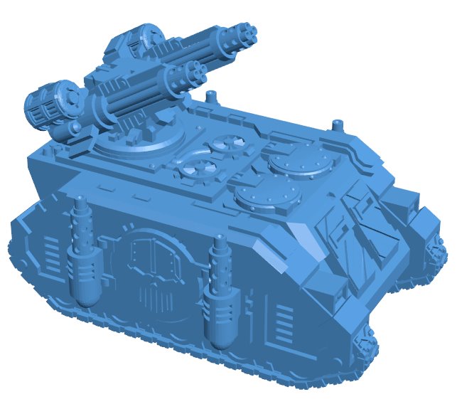 Tank - Stalker turret B0011436 3d model file for 3d printer