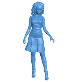 Teenage girl B0011311 3d model file for 3d printer