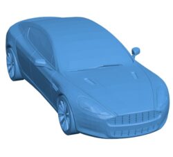 The Aston Martin Rapide is a sports saloon car B0011231 3d model file for 3d printer