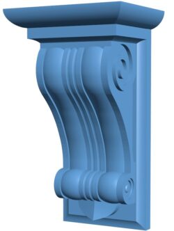 Top of the column T0010219 download free stl files 3d model for CNC wood carving