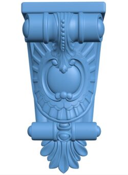 Top of the column T0010536 download free stl files 3d model for CNC wood carving