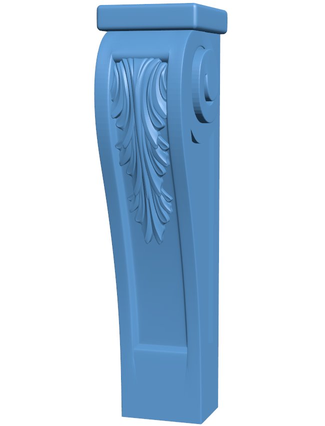 Top of the column T0010654 download free stl files 3d model for CNC wood carving