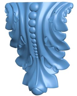 Top of the column T0010656 download free stl files 3d model for CNC wood carving