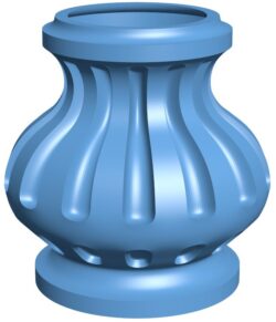 Top of the column T0010660 download free stl files 3d model for CNC wood carving