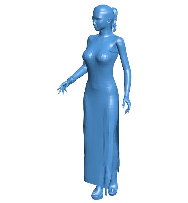 Woman B0011257 3d model file for 3d printer