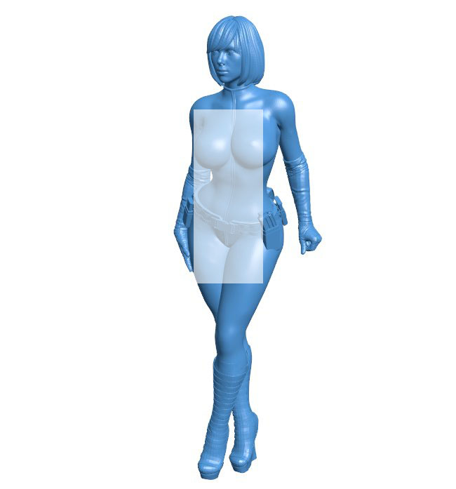 Woman B0011375 3d model file for 3d printer