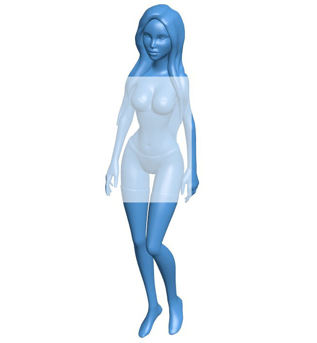 Woman B0011445 3d model file for 3d printer