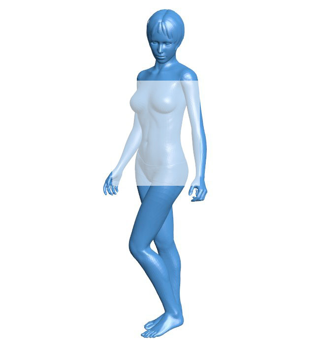 Women B0011429 3d model file for 3d printer