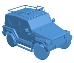Zet Jeep Coupe B0011385 3d model file for 3d printer