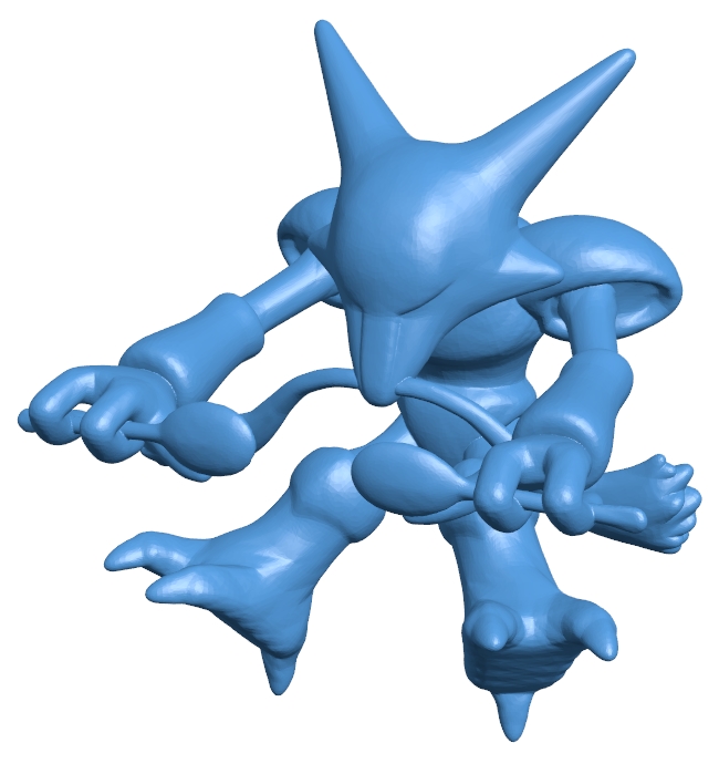 Alakazam - pokemon B0011660 3d model file for 3d printer