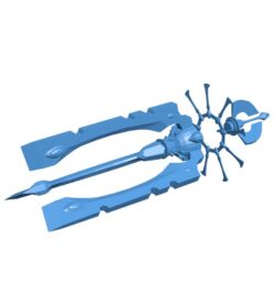 Alien spacecraft B0011832 3d model file for 3d printer