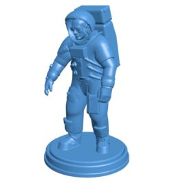 Astronaut Isaac Asimov B0011558 3d model file for 3d printer