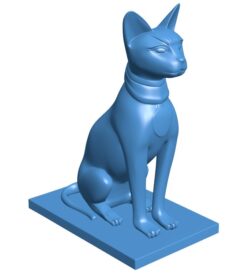 Bastet figurine B0011582 3d model file for 3d printer
