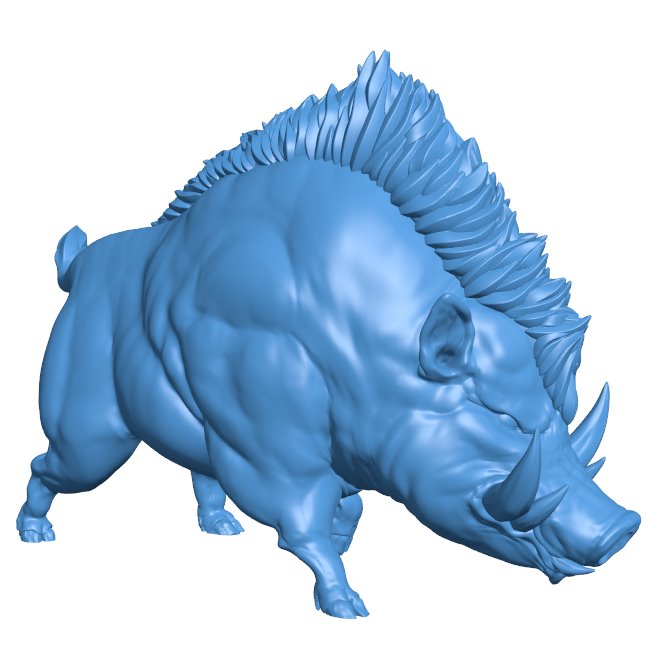 Boar B0011688 3d model file for 3d printer