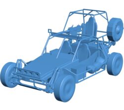 Buggy with guns B0011630 3d model file for 3d printer